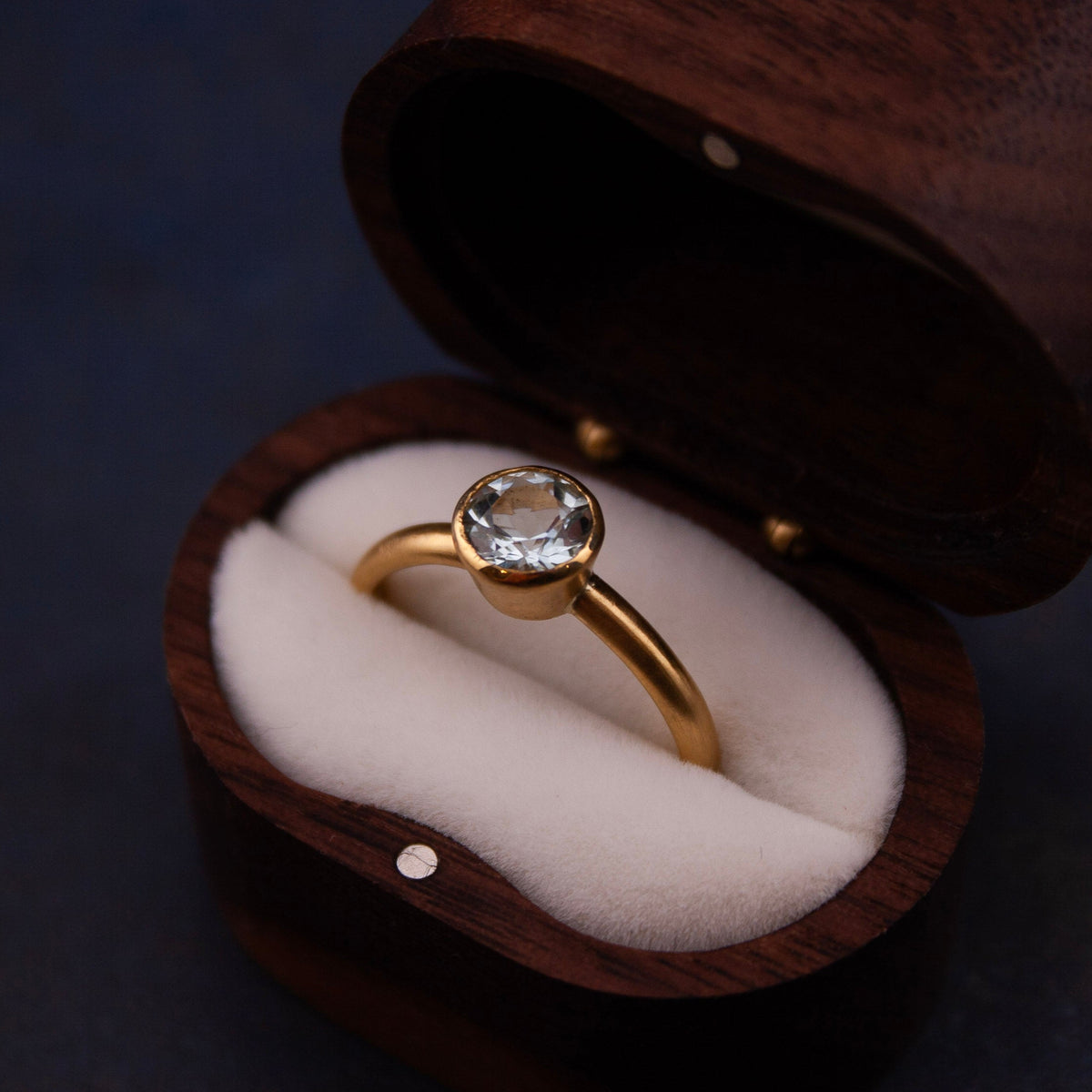 Aquamarine Solitaire