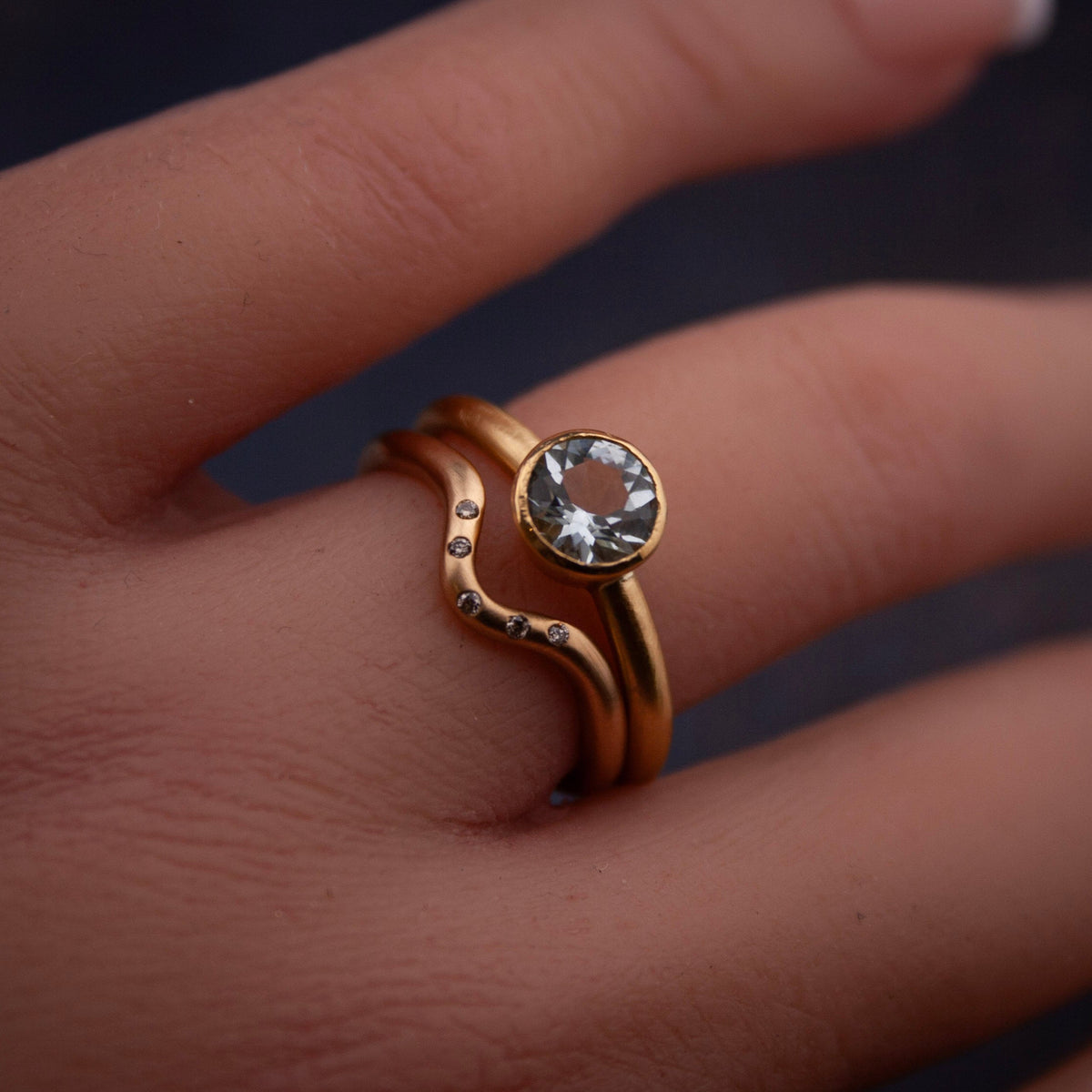 Aquamarine Solitaire