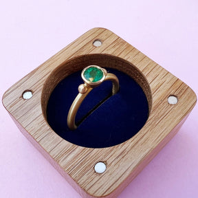 22ct & 18ct Gold Emerald Ring - Boutee