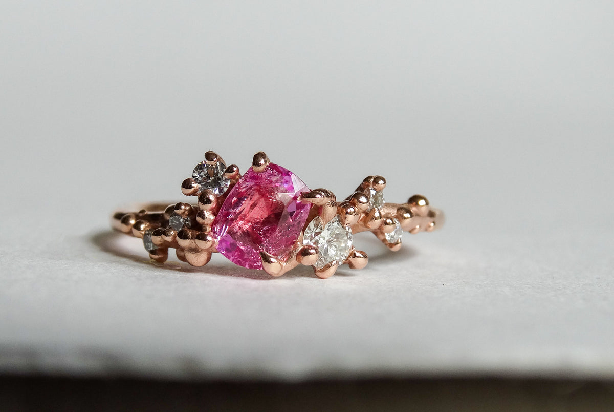 Pink Sapphire Small Constellation - Boutee