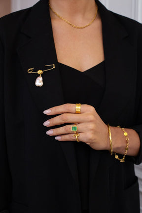 Flakes of Gold Ring - Boutee