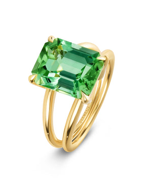 Lagoon Tourmaline Cocktail Ring - Boutee