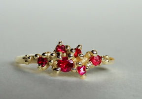 Ruby Small Constellation Ring - Boutee