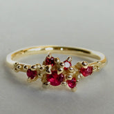 Ruby Small Constellation Ring - Boutee