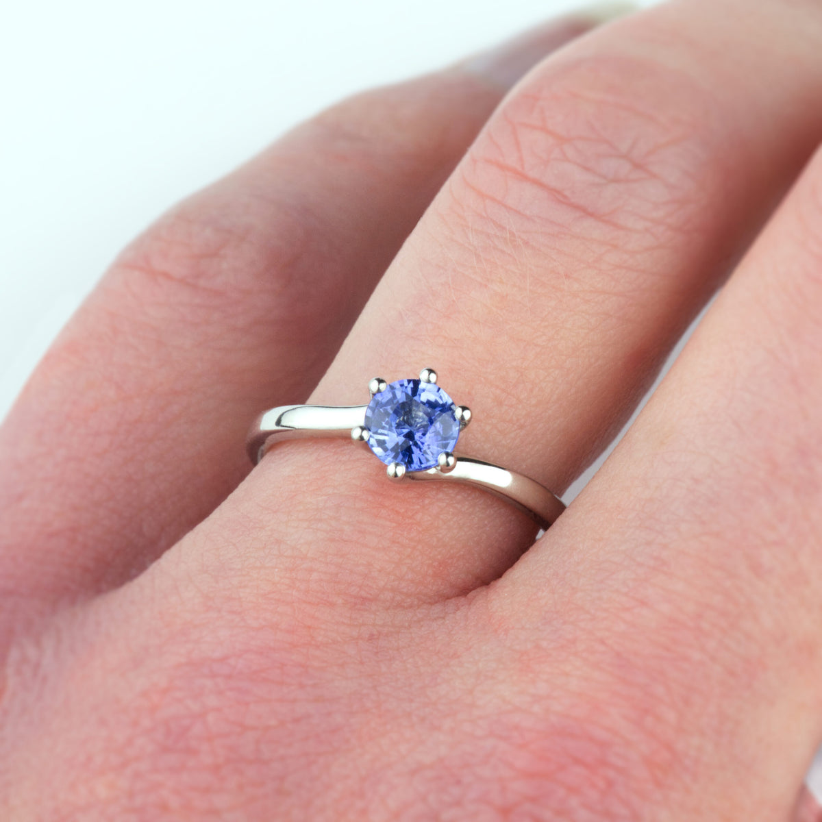 Sapphire Seas Engagement Ring