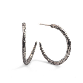Molten Cascade Fire Forged Earrings - Boutee