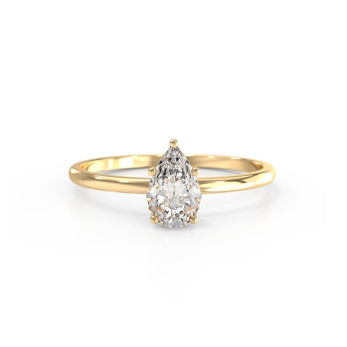 Diamond Gaia Ring - Lelya - bespoke engagement and wedding rings made in Scotland, UK