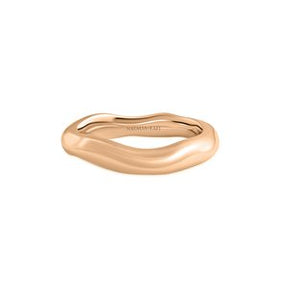 Bøk - Wavy Band Ring - Boutee