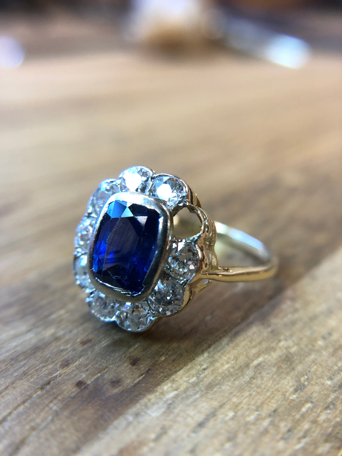 Antique Sapphire & Diamond Re-model - Boutee