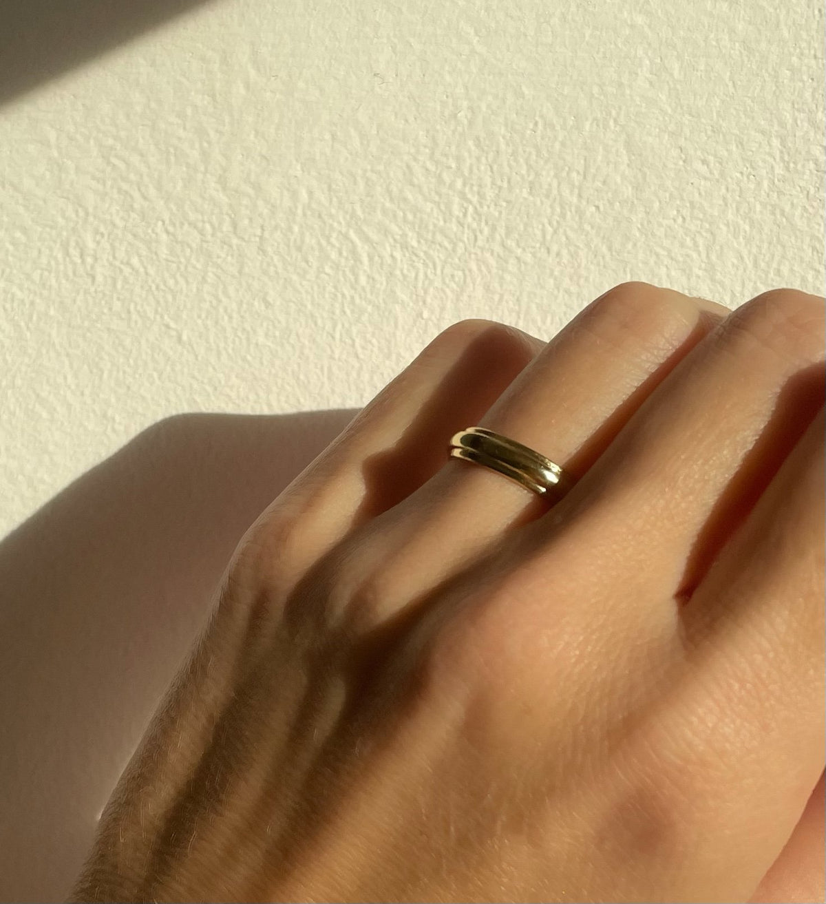 Serena Ridged Ring - Boutee