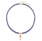 Poize Lock Tanzanite Necklace - Boutee