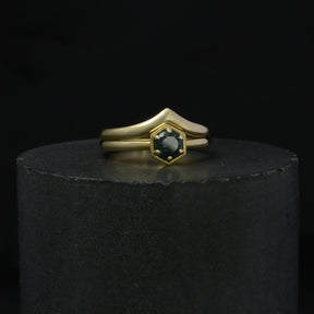 Rae - Wishbone Wedding Ring - Boutee