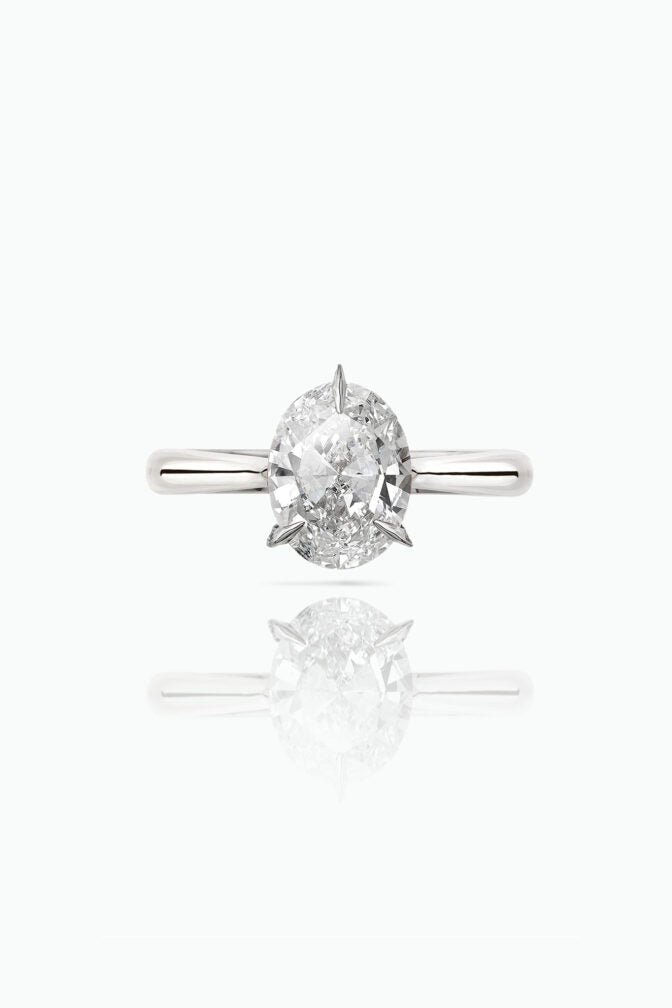 Bombette Solitaire Ring & Double Titanium Salute Rings - Boutee