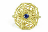 Sapphire Supernova Ring - Boutee