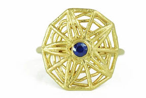 Sapphire Supernova Ring - Boutee