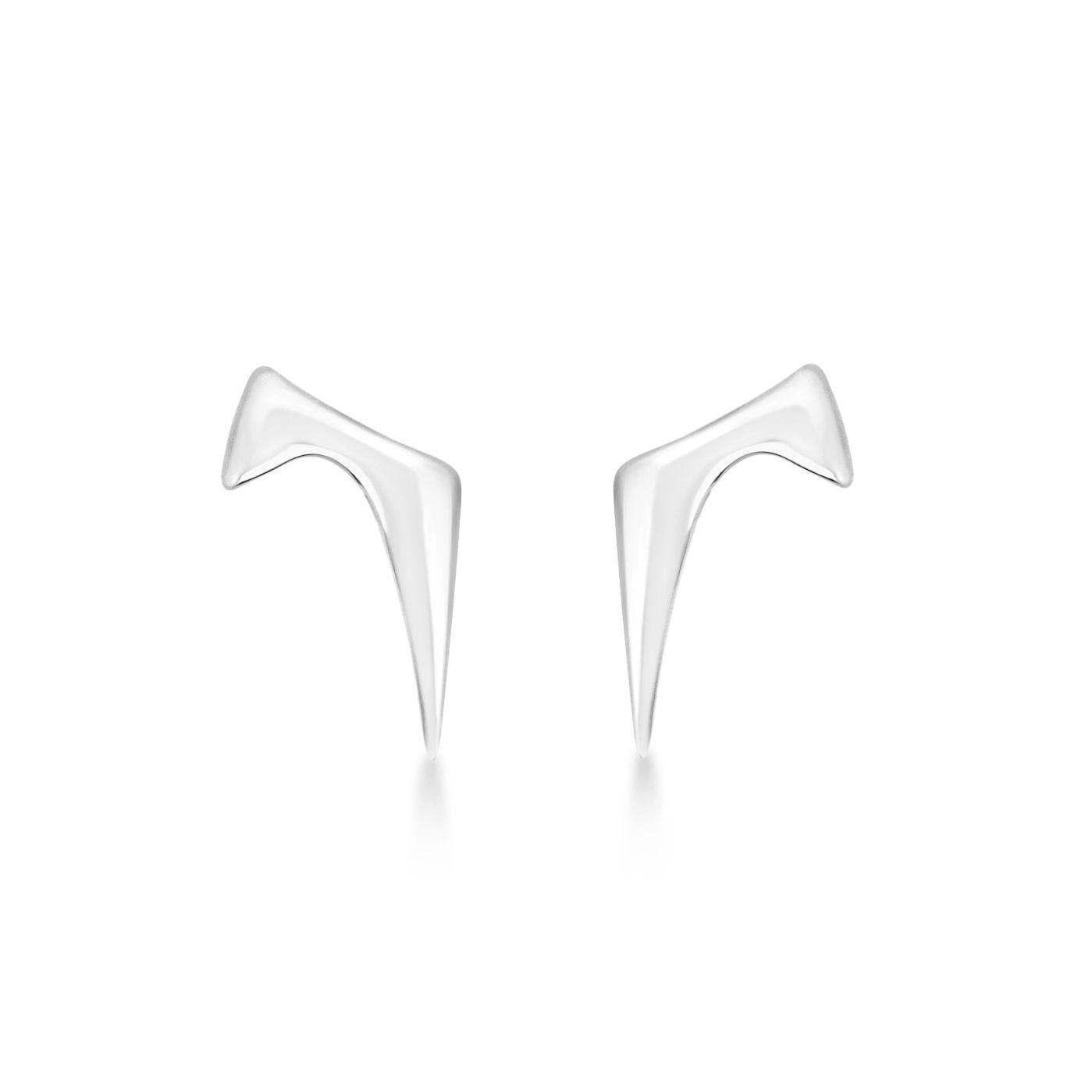 Sterling Silver Comet Stud Earrings - Boutee