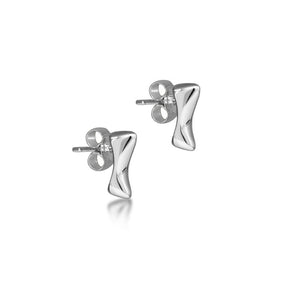 Sterling Silver Meteor Stud Earrings - Boutee