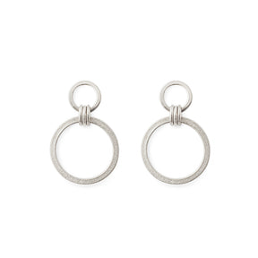 Ellipse Circle Drop Earrings - Boutee