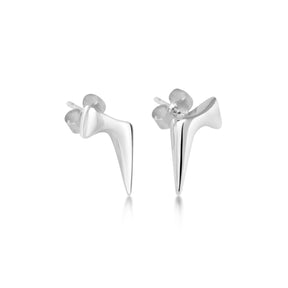 Sterling Silver Comet Stud Earrings - Boutee