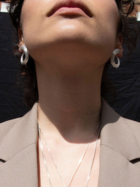 Croissance Illimitée Earrings – Sterling Silver - Boutee