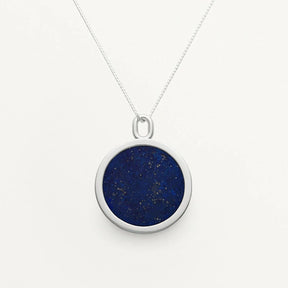 Nouveau Réalisme Necklace - Lapis Lazuli & Sterling Silver - Boutee