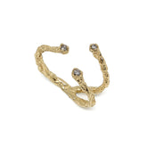 Moments 3 Stones Ring in 9ct Gold - Boutee