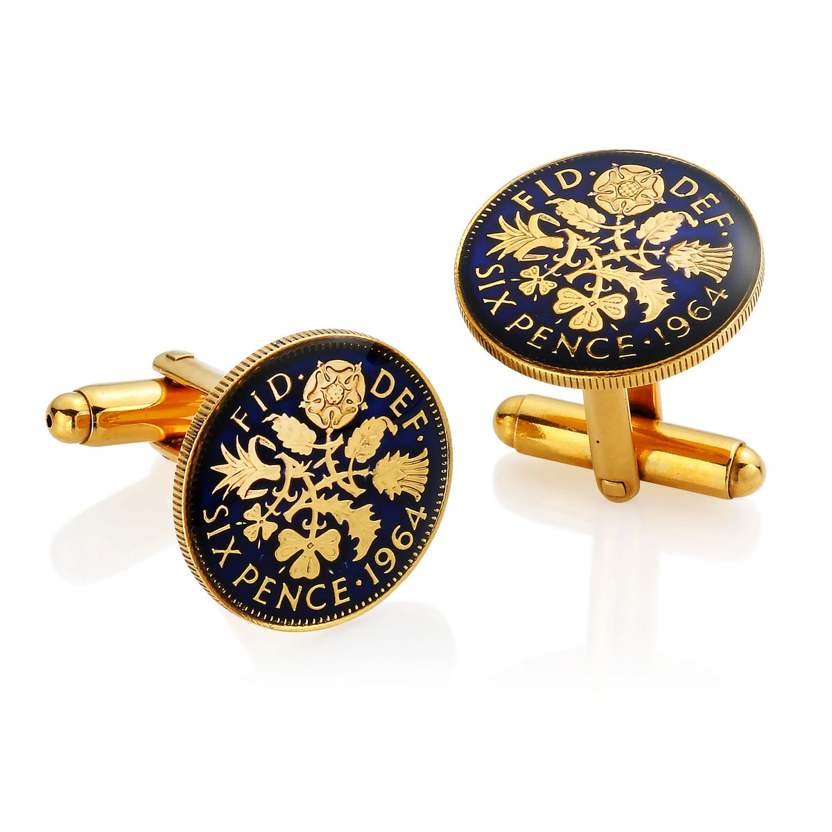 Sixpence Cufflinks (1953-1967) - Boutee