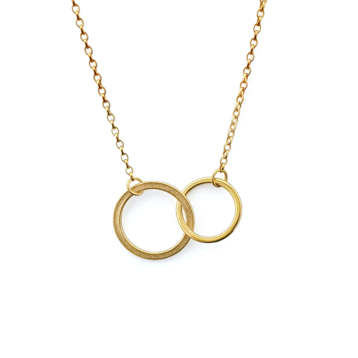 Interlinked Ellipse Necklace - Boutee