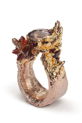 Faux Fur Collar Ring - Boutee