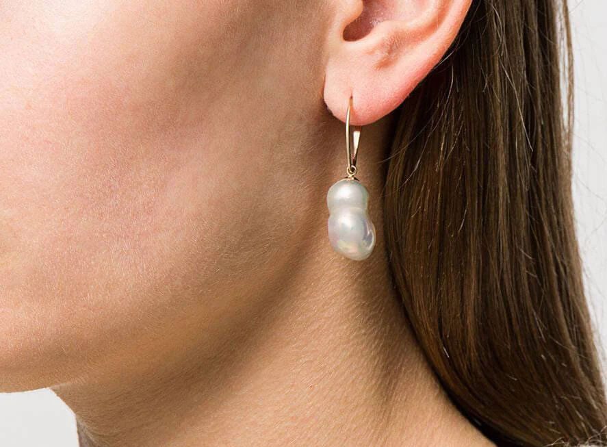 Twin Pearls Earrings - Boutee
