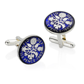 Sixpence Cufflinks (1953-1967) - Boutee