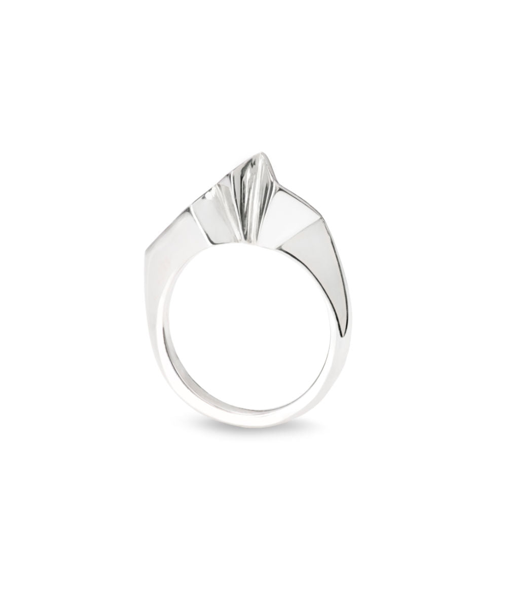 Fracture Silver Ring - Boutee