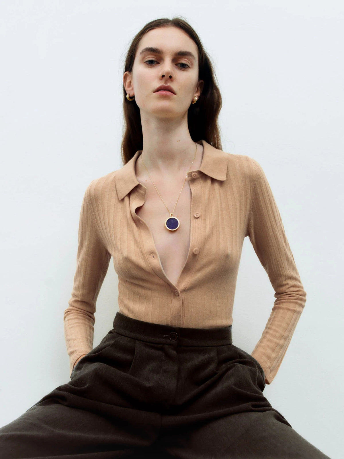 Nouveau Réalisme Necklace - Lapis Lazuli & Sterling Silver - Boutee