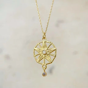 Diamond Star Necklace - Boutee