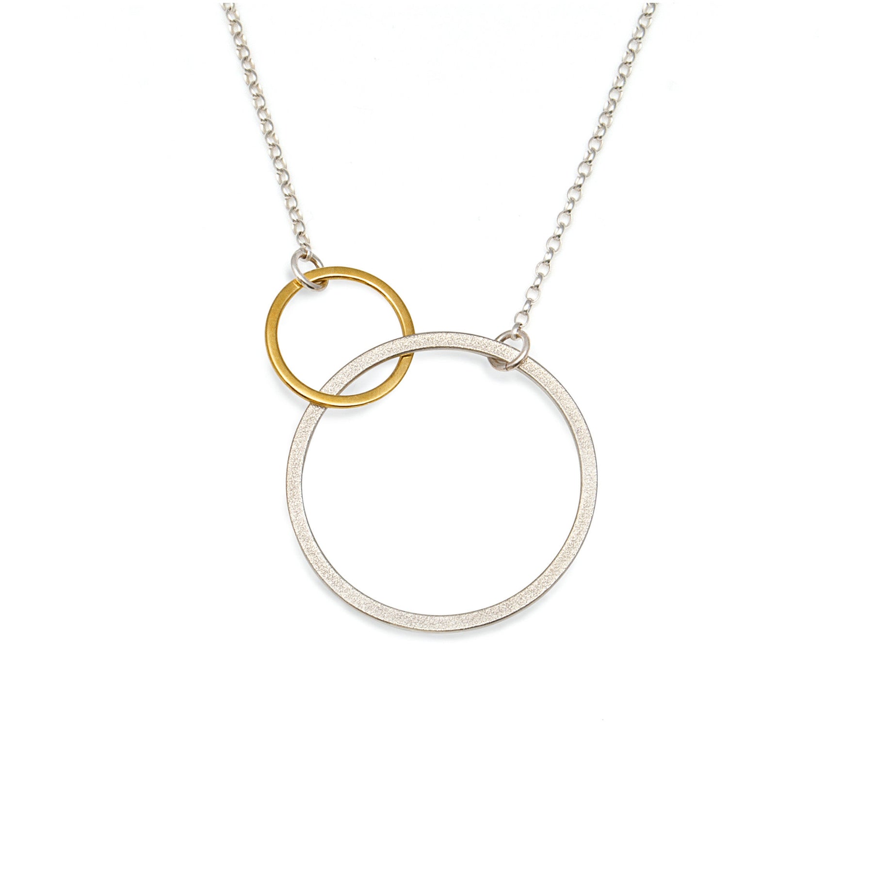 Double Ellipse Necklace - Boutee
