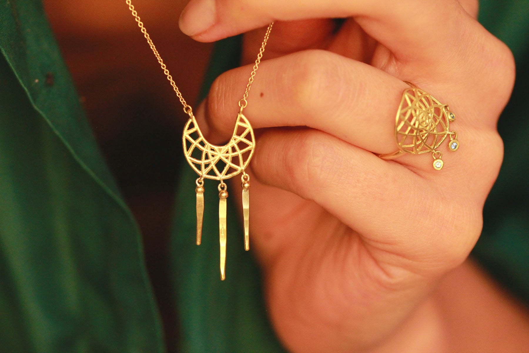 Dreamcatcher Necklace - Boutee