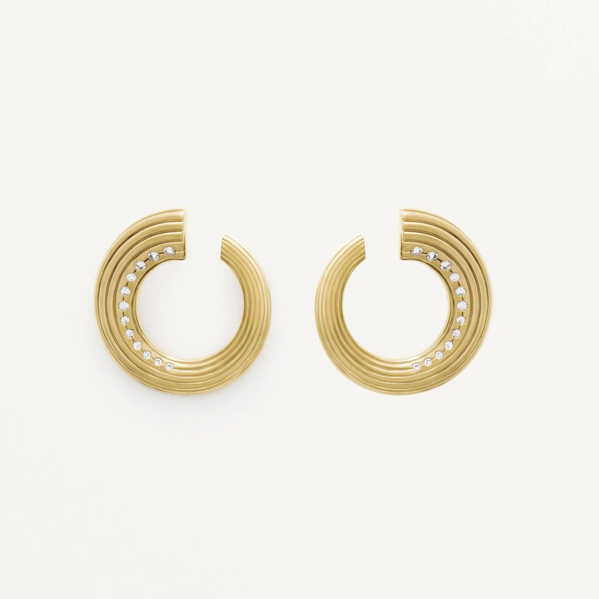 Croissance Illimitée Earrings – Pavé - Boutee