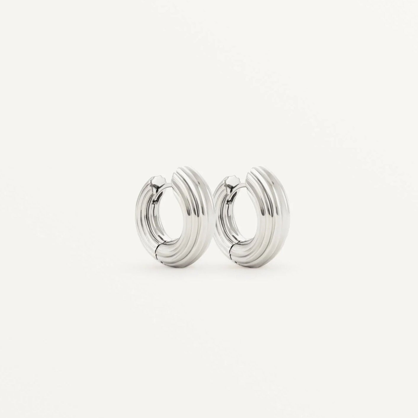 Small Non-Conformist Hoops – Sterling Silver - Boutee