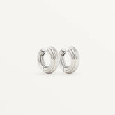 Small Non-Conformist Hoops – Sterling Silver - Boutee