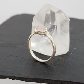 Raw Morganite Ring - Boutee