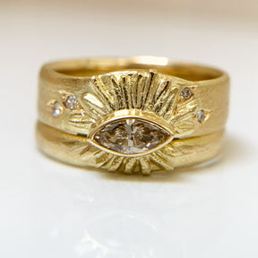 Sunray Band Ring - Boutee