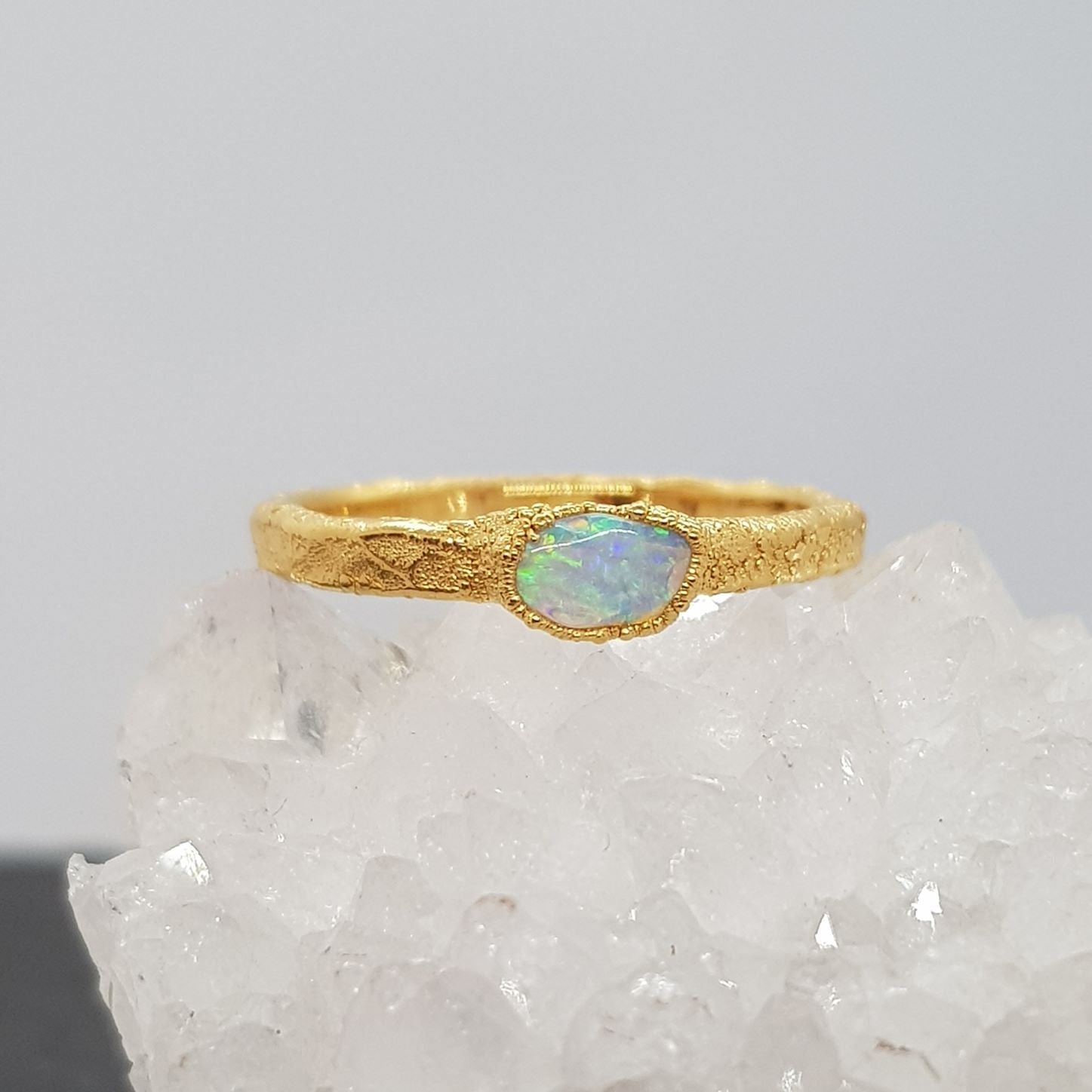 Raw Opal Ring - Boutee