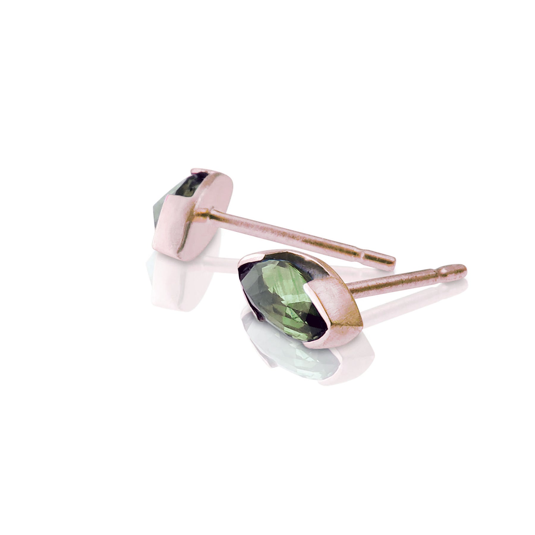 Gemstone 9ct Gold Earring Stud - Single - Boutee