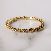 Diamond or Ruby 'Seeded' Eternity Ring - Boutee
