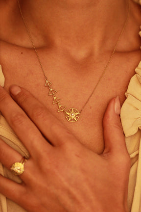 Shooting Star Necklace - Boutee