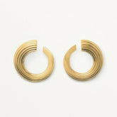 Croissance Illimitée Earrings – Gold Vermeil - Boutee