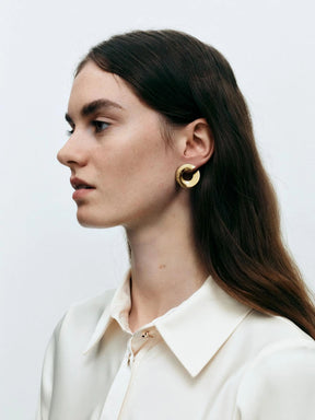 L'Art est un fruit Earrings – Gold Vermeil - Boutee