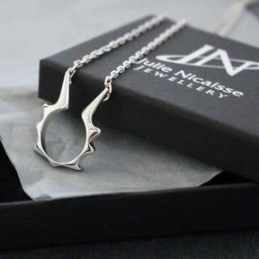 Sterling Silver Falling Star Necklace - Boutee