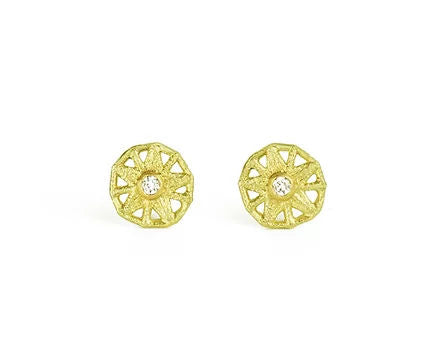 Diamond Mini Star Studs - Boutee