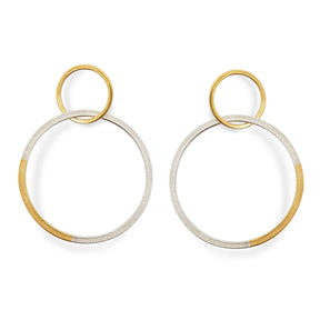 Double Ellipse Earrings - Boutee
